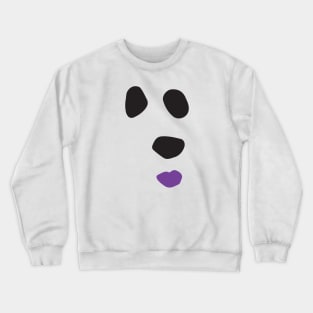 Polar Bear Lipstick purple Crewneck Sweatshirt